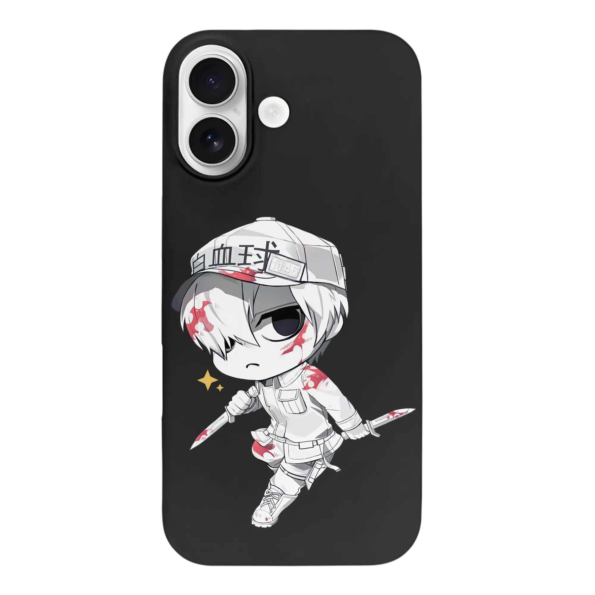 はたらく細胞 グッズ,白血球 - iPhone 17 シリーズ シリコンケース 薄型 耐衝撃 指紋防止 ソフトタッチカバー 精密フィット 傷防止 保護ケース iPhone 17/17 Air/17 Pro/17 Pro Max 対応